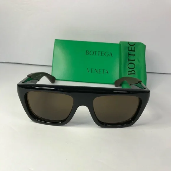 New Authentic Bottega Veneta BV1233S 003 Sunglasses - Picture 3 of 13